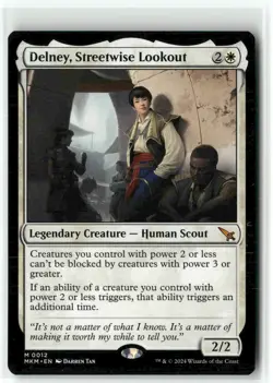 Delney, Streetwise Lookout 0012 NM MTG Murders at Karlov Manor Magic - Image 1