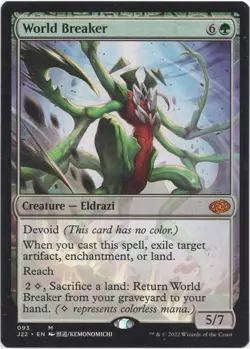 World Breaker 093 NM MTG Jumpstart 2022 Magic - Image 1