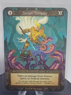 Sorcery: Contested Realm Alpha Box Topper Alt Art Sirian Templar - Image 1