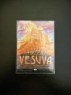 Secret Lair HALO Foil VESUVA MTG Magic The Gathering An Encyclopedia of Magic - Image 1