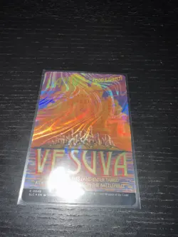 Secret Lair HALO Foil VESUVA MTG Magic The Gathering An Encyclopedia of Magic - Image 2