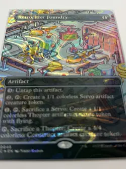 Encyclopedia of Magic Retrofitter Foundry Secret Lair HALO FOIL! - Image 1