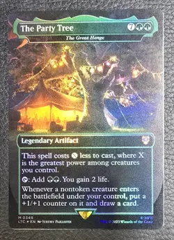 The Party Tree - The Great Henge Commander: the Lord of the Rings Foil MTG - Image 1