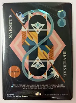 Encyclopedia of Magic Secret Lair Narset’s Reversal HALO FOIL! - Image 2