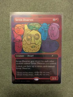 NM Magic The Gathering Seven Dwarves Secret Lair 819 - Image 1