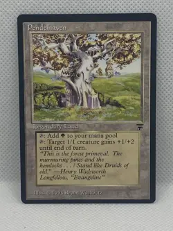 Magic The Gathering Legends Pendelhaven Uncommon Land LP 1994 LP Condition MTG - Image 1