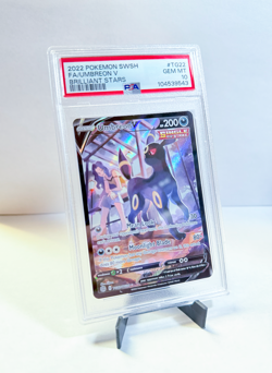 Umbreon V TG22/TG30 PSA 10 GEM MINT Pokemon EN SWSH Brilliant Stars - Image 1
