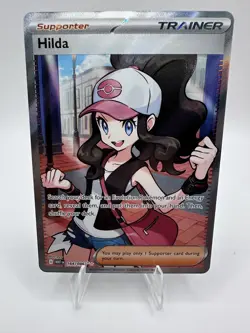 Hilda 164/086 - SV White Flare - Ultra Rare Full Art Holo - Pokemon TCG - Image 1