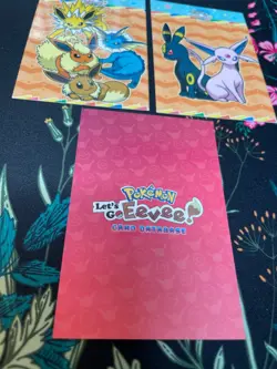 Pokemon Let's Go Eevee Database Peru Set Tag Teams Eeveelutions Set Hearts Holo - Image 2