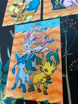 Pokemon Let's Go Eevee Database Peru Set Tag Teams Eeveelutions Set Hearts Holo - Image 4