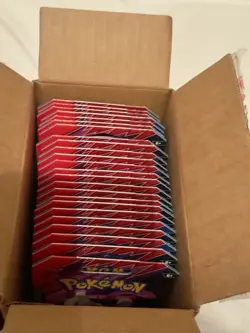Pokemon Destined Rivals Sleeved Booster Pack SV10 [ LOT OF 24] Sealed New - Image 1