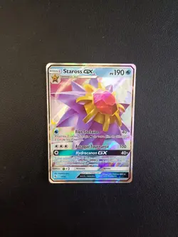 Carte Pokemon Staross GX 14/68 SL11.5 Soleil & Lune Destinees Occultes FR NEUF - Image 1