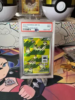 Pokemon Pidgey 207 Pidgeotto 208 Pidgeot 225 PSA 9 Obsidian Flames SIR - Image 4