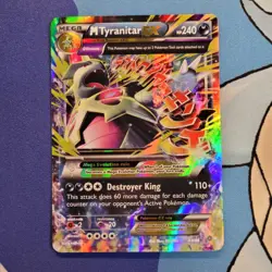 Pokemon TCG M Tyranitar EX #43/98 XY - Ancient Origins - Image 1