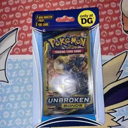 Pokemon Sun & Moon Unbroken Bonds Booster Pack + 1 Bonus DG Exclusive Blister - Image 1