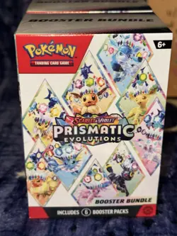 Pokemon Scarlet & Violet Prismatic Evolutions & 151 Booster Bundles (18 packs) - Image 3
