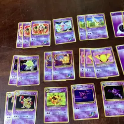 Lot Of 66 Pokemon Japanese Psychic Pocket Monsters - Image 2