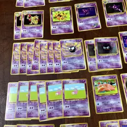 Lot Of 66 Pokemon Japanese Psychic Pocket Monsters - Image 4