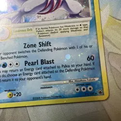 Palkia 11/100 Pokemon Majestic Dawn Holo Rare 2008 HOLO BLEED 🩸 RARE slab it up - Image 3