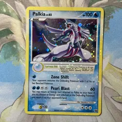 Palkia 11/100 Pokemon Majestic Dawn Holo Rare 2008 HOLO BLEED 🩸 RARE slab it up - Image 4