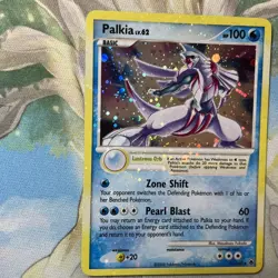 Palkia 11/100 Pokemon Majestic Dawn Holo Rare 2008 HOLO BLEED 🩸 RARE slab it up - Image 5