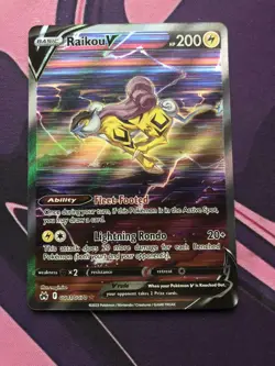 Pokemon TCG: Crown Zenith - Raikou V - GG41/GG70 - NM/M (Pack Fresh) - Image 1