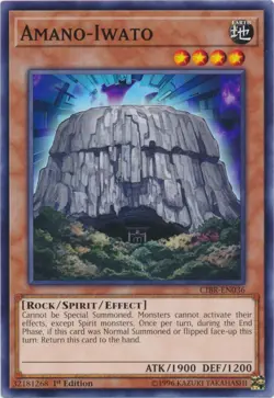 Yugioh! HP Amano-Iwato - CIBR-EN036 - Common - 1st Edition Heavily Played, Engli - Image 1