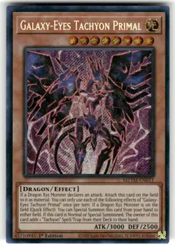 Galaxy-Eyes Tachyon Primal MZTM-EN011 NM Yu-Gi-Oh! Maze of the Master - Image 1