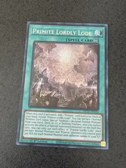 Primite Lordly Lode MP25-EN114 2025 Mega-Pack 1st Edition Prismatic Secret LP - Image 1