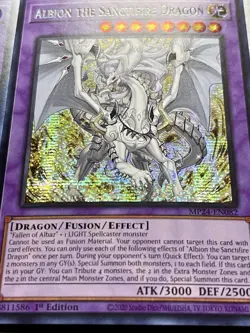 Albion The Sanctifire Dragon + Mudragon Of The Swamp + Dragostapelia | YuGiOh! - Image 4