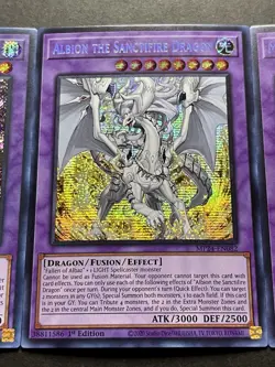 Albion The Sanctifire Dragon + Mudragon Of The Swamp + Dragostapelia | YuGiOh! - Image 5
