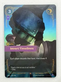 Riftbound: League of Legends TCG - Invert Timelines - 201/298 Origins (OGN) - Image 3