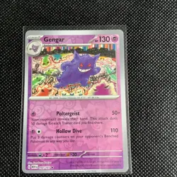 NEAR MINT! Gengar (094/165) Scarlet & Violet 151 Holo Rare Pokemon Card! - Image 1