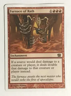 Furnace of Rath 8th Eighth Edition MTG Magic The Gathering Card OEM 2003 - Image 1