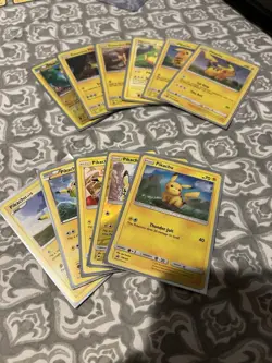 Pokemon Pikachu Lot - 11 Cards - Condition Varies See Photos - Image 1