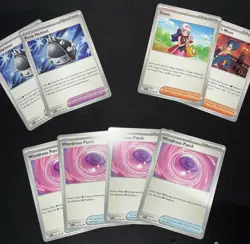 Phantasmal Flames (ENG) Set Of 8 Cards Trainer Item Cards Dawn 087/094 And More - Image 1