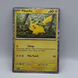 Pokemon TCG Pikachu 002/015 McDonald’s Holo Card - Image 1