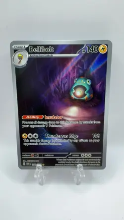 BELLIBOLT - #201/197 - Pokemon TCG Obsidian Flames Illustration Rare Card NM - Image 1