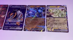 Pokemon EX Card Lot Of 4 Holo Rares 2023-2025 TCG Near mint Full Art Various Set - Image 3