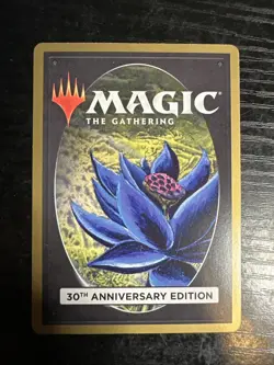 Magic the Gathering Sinkhole 30th Anniversary Card Near Mint Condition - Image 2