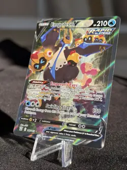 Pokemon TCG Empoleon v Alternative Art Holo Ultra Rare Card Battle Styles - Image 1