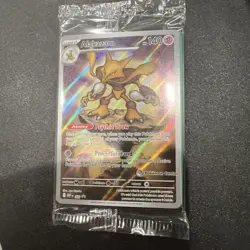 Mega Evolution Pokemon Center Alakzam Promo Card 009 Sealed Mint - Image 1