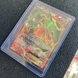 Rayquaza EX Full Art Holo Card 123/124 Dragons Exalted LP - Image 1