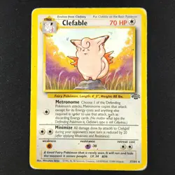 Clefable 17/64 - Jungle - Pokemon Card - Image 1