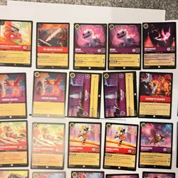 Disney Lorcana 59 Cards Bundle Mixed Sets Common Uncommon Rare Foil Job Lot - Image 3