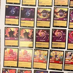 Disney Lorcana 59 Cards Bundle Mixed Sets Common Uncommon Rare Foil Job Lot - Image 4