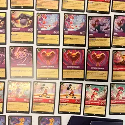 Disney Lorcana 59 Cards Bundle Mixed Sets Common Uncommon Rare Foil Job Lot - Image 5
