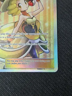 Nita Full Art Trainer - 180/181 - Team Up Sun & Moon Pokemon Card NM- - Image 4