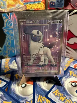 Pokemon TCG Absol EX Obsidian Flames Holo Ultra Rare Card 214/197 - Image 1