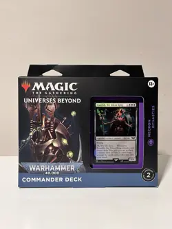 MTG Universes Beyond: Warhammer 40k - Necron Dynasties Commander Deck - Sealed - Image 1